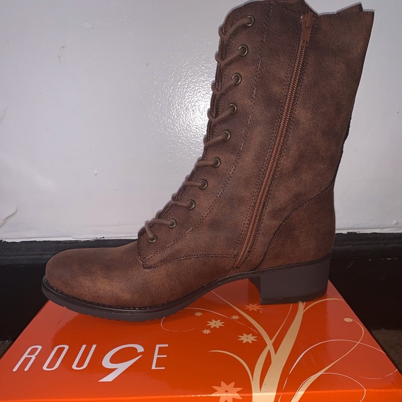 Lace up combat boots - Picture 3 of 5